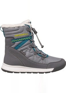 Merrell Snow Crush 3.0 Waterproof Winter Boots, Boys', Size 7, Gray Multi