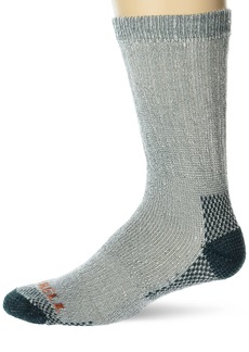 Merrell Unisex-Adult's Heavyweight Merino Wool Hiking Crew Socks-Breathable Reinforced Cushion and Arch Support  M/L (Men's 9.5-12 / Women's 10-13)