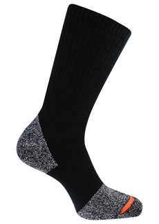 Merrell Unisex-Adult's Cotton Safety Work Crew Socks-2 Pair Pack-Breathable Arch Support and Blister Prevention  L/XL (Men's 12.5-15 / Women's 14+)