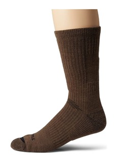 Merrell Men's and Women's Merino Wool Tactical Crew Socks-Unisex Arch Support Band and Moisture Management