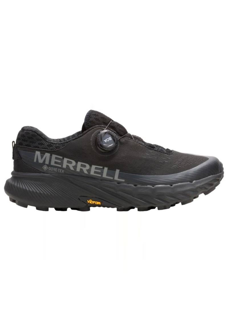 Merrell Women's Agility Peak 5 BOA GORE-TEX Trail Running Shoes, Size 8, Black