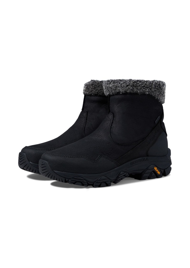 Merrell Women's Coldpack 3 Thermo Mid Zip Waterproof Snow Boot BLACK