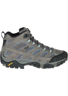 Merrell Women's Moab 2 Mid Waterproof Hiking Boots, Size 7, Gray