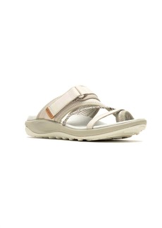 Merrell Terran Post Sandal In Silver