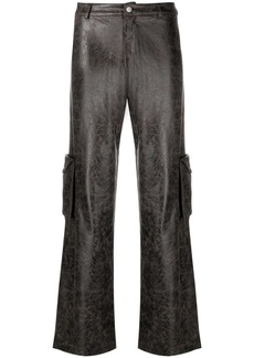 Miaou Elias faux-leather trousers