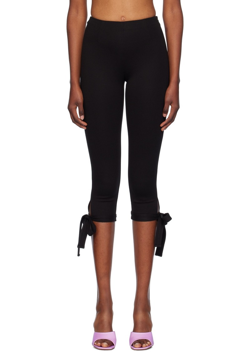 Miaou Black Emma Capri Leggings