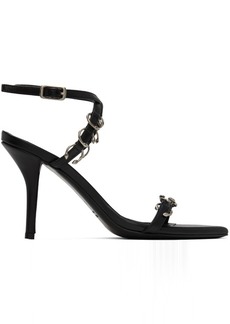 Miaou Black GIABORGHINI Edition Reno Heeled Sandals