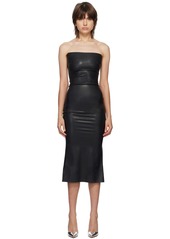 Miaou Black Lila Midi Dress