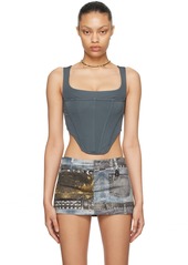 Miaou Blue Campbell Tank Top