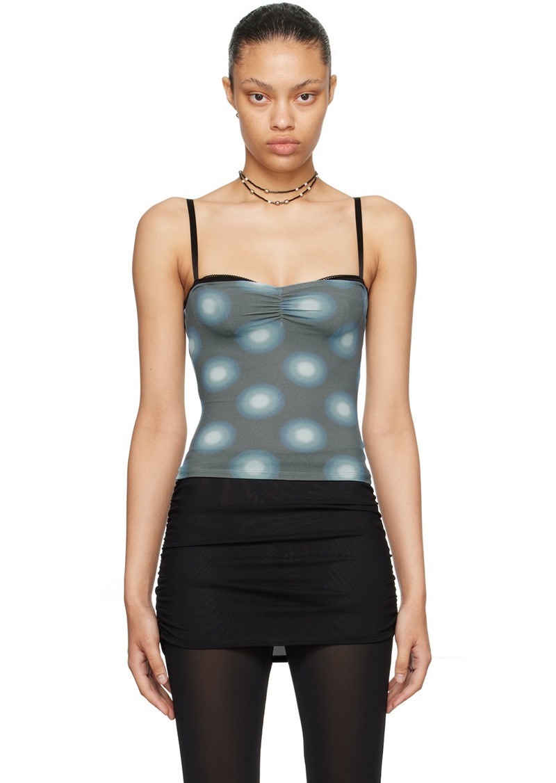 Miaou Gray & Blue Enzo Camisole