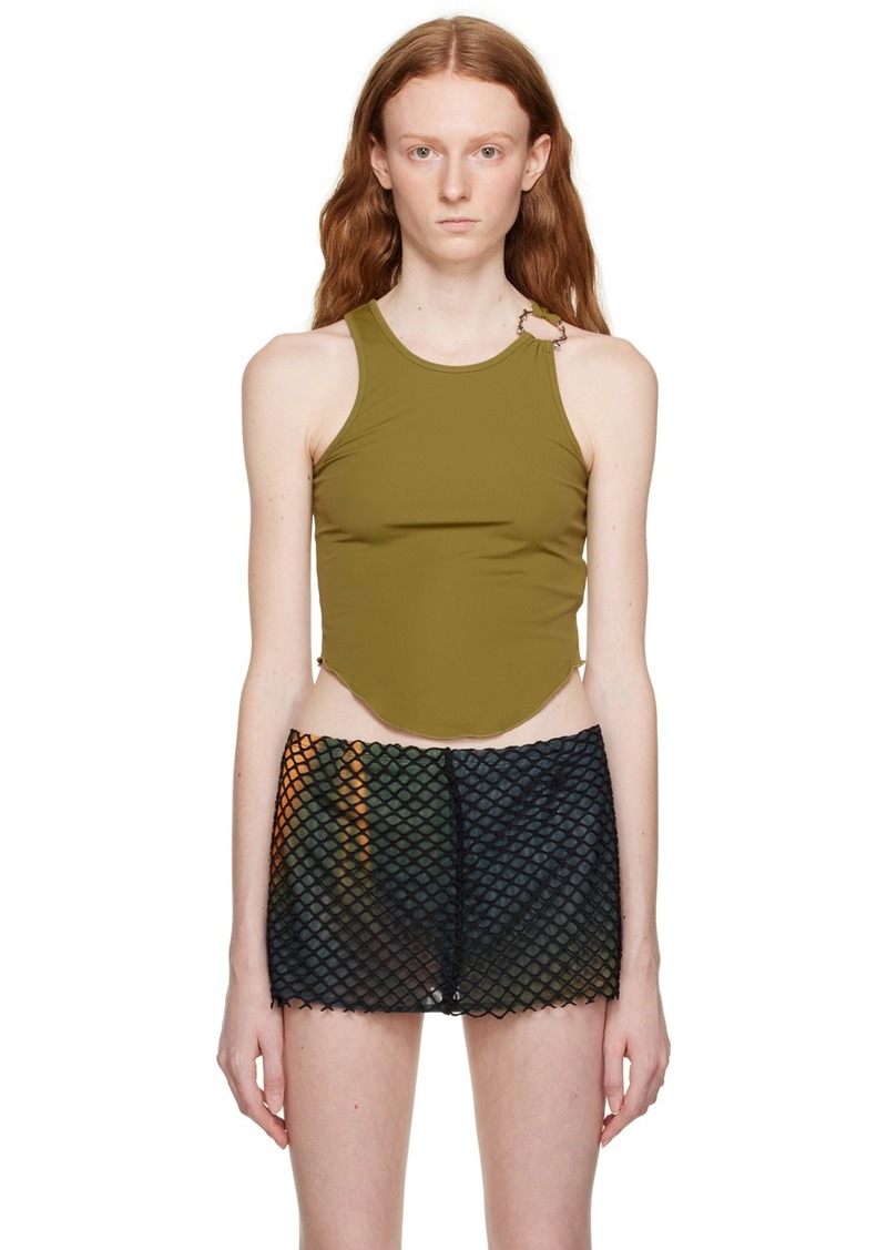 Miaou Green Hannah Jewett Edition Bobbi Tank Top