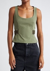 Miaou Leila Sleeveless Side Strap Top