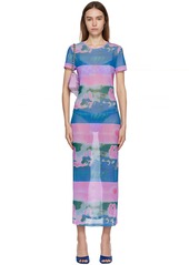 Miaou Multicolor Billie Midi Dress