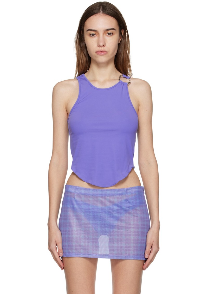 Miaou Purple Hannah Jewett Edition Bobbi Tank Top