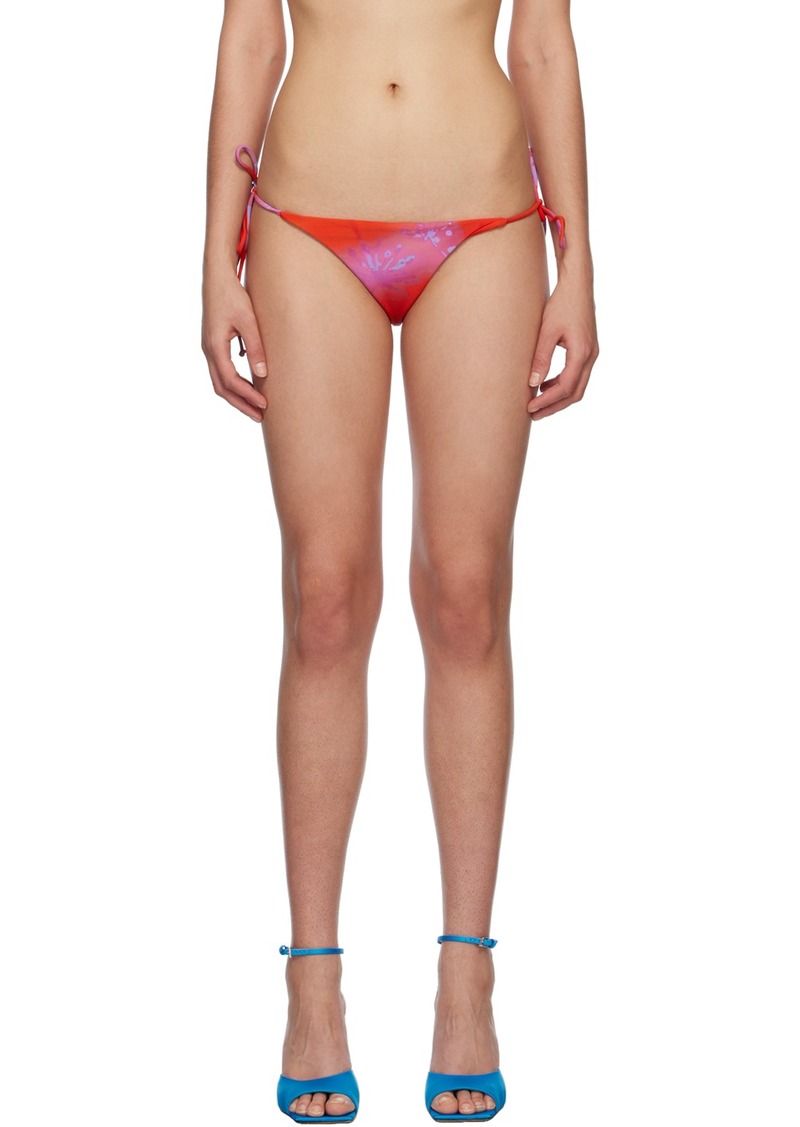 Miaou Red Kauai Bikini Bottoms