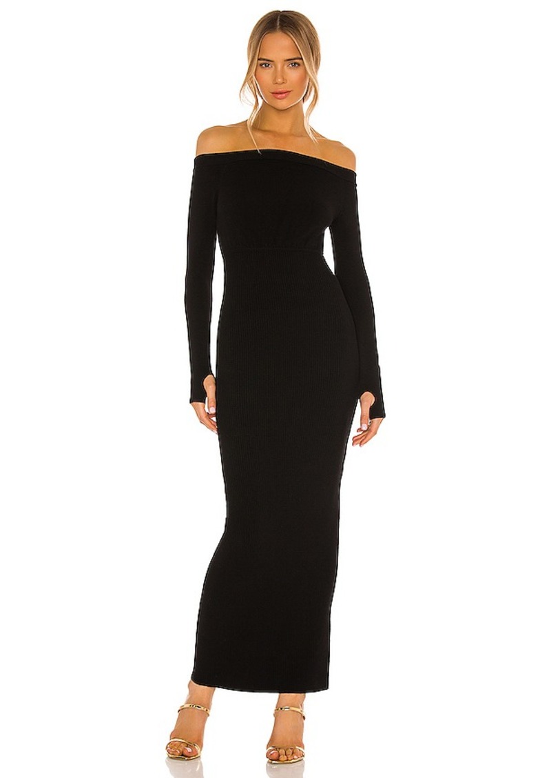 Michael Costello x REVOLVE Off Shoulder Bodycon Maxi Dress