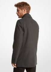 Michael Kors 2-in-1 Wool Blend Coat