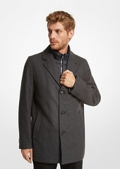 Michael Kors 2-in-1 Wool Blend Coat