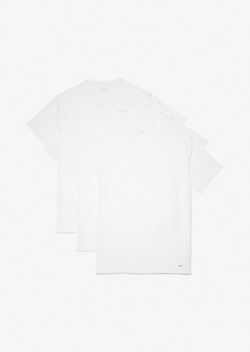 Michael Kors 3-Pack Cotton T-Shirt
