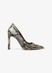 Michael Kors Amara Snake Embossed Leather Pump