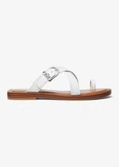 Michael Kors Ashton Leather Flat Sandal