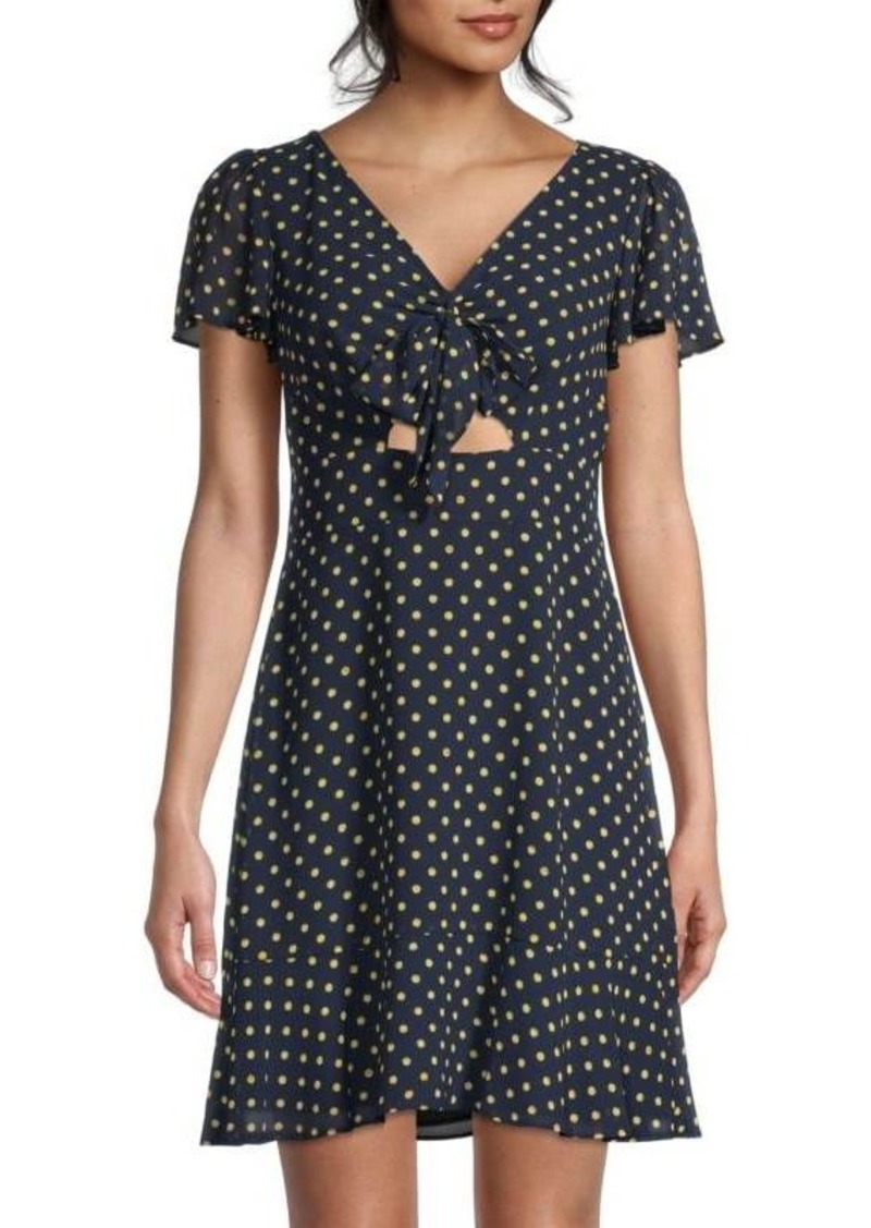 MICHAEL Michael Kors Astor Printed Mini Dress