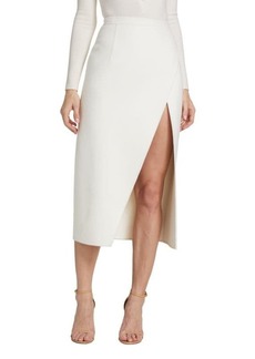 Michael Kors Asymmetric Slit Scissor Skirt