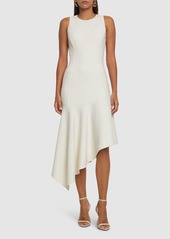 Michael Kors Asymmetrical Draped Midi Dress