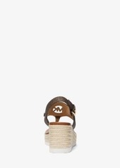 Michael Kors Aubrey Cutout Signature Logo Wedge Sandal