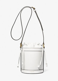 Michael Kors Audrey Medium Leather Bucket Bag