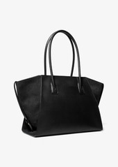 Michael Kors Avril Extra-Large Leather and Suede Tote Bag