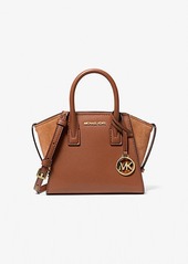 Michael Kors Avril Extra-Small Leather and Suede Satchel