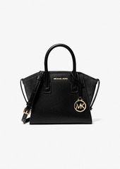 Michael Kors Avril Extra-Small Leather and Suede Satchel