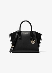 Michael Kors Avril Small Pebbled Leather Satchel