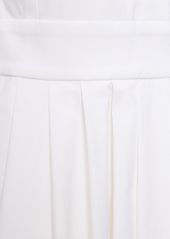 Michael Kors Bell Sleeve Stretch Cotton Shirt Dress
