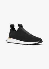 Michael Kors Bodie Logo Tape Mesh Slip-On Trainer