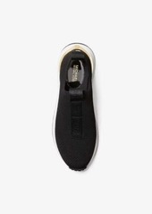 Michael Kors Bodie Logo Tape Mesh Slip-On Trainer