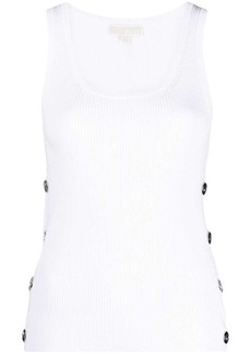 MICHAEL Michael Kors button-embellished ribbed tank top
