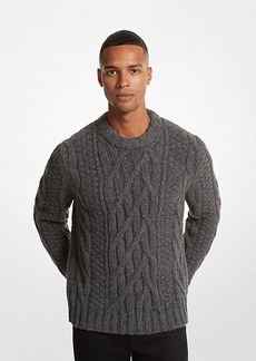 Michael Kors Cable Alpaca Blend Sweater
