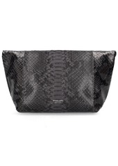 Michael Kors Candice Printed Leather Soft Clutch
