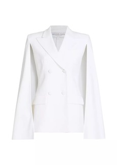 Michael Kors Cape Double-Breasted Jacket