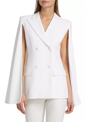 Michael Kors Cape Double-Breasted Jacket