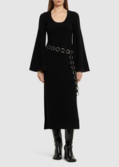 Michael Kors Cashmere Blend Midi Dress