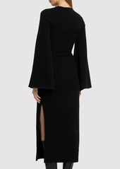 Michael Kors Cashmere Blend Midi Dress