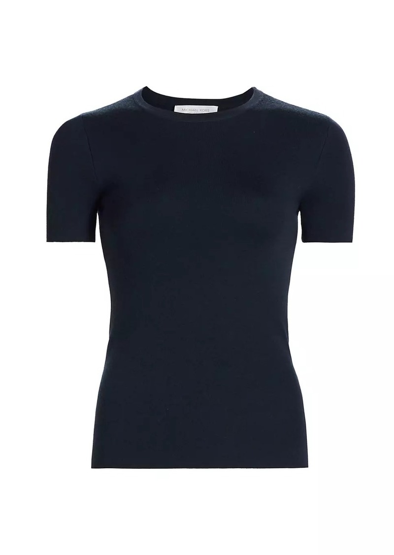 Michael Kors Cashmere Crewneck Top