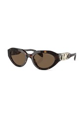 Michael Kors cat eye-frame tortoiseshell-effect sunglasses