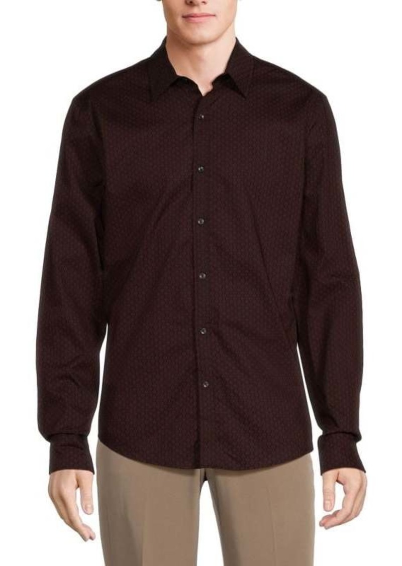 Michael Kors Charm Slim Fit Shirt