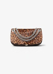 Michael Kors Christie Mini Leopard Print Calf Hair Envelope Bag