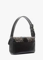 Michael Kors Colby Medium Leopard Print Calf Hair Shoulder Bag