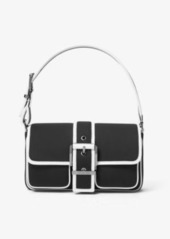 Michael Kors Colby Medium Two-Tone Neoprene Shoulder Bag